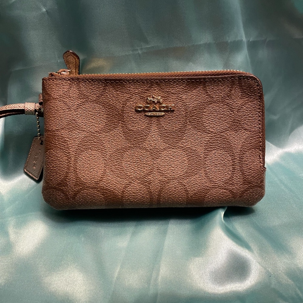 Coach Double Zipper Wallet